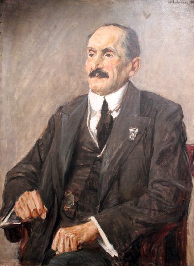Portrait of Oscar Cassel by Max Liebermann